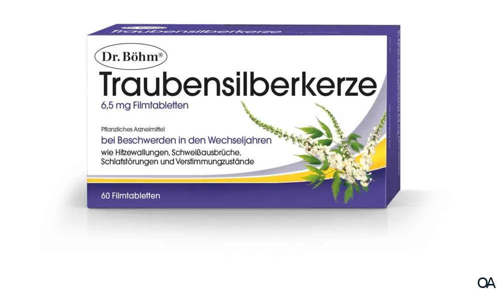 Dr. Böhm® Traubensilberkerze 6,5 mg Filmtabletten