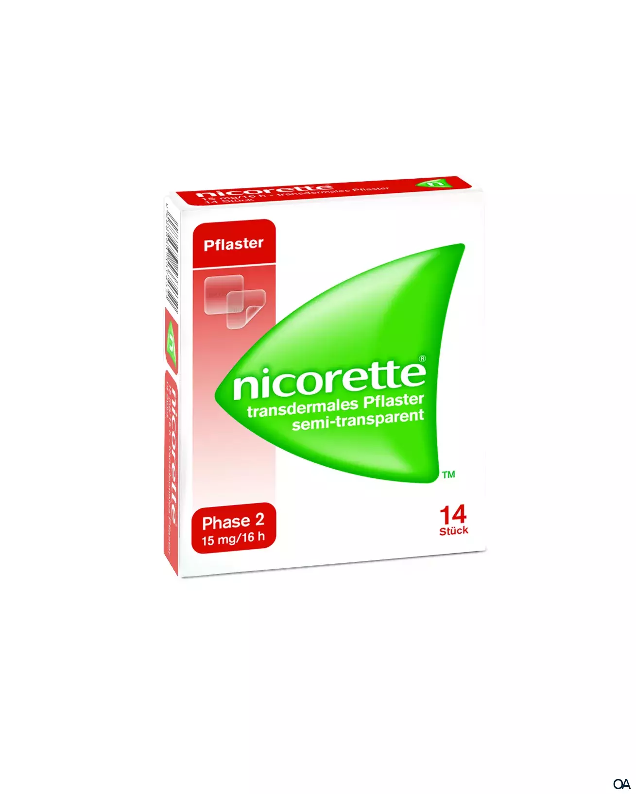 Nicorette 15 mg/16 h – transdermales Pflaster