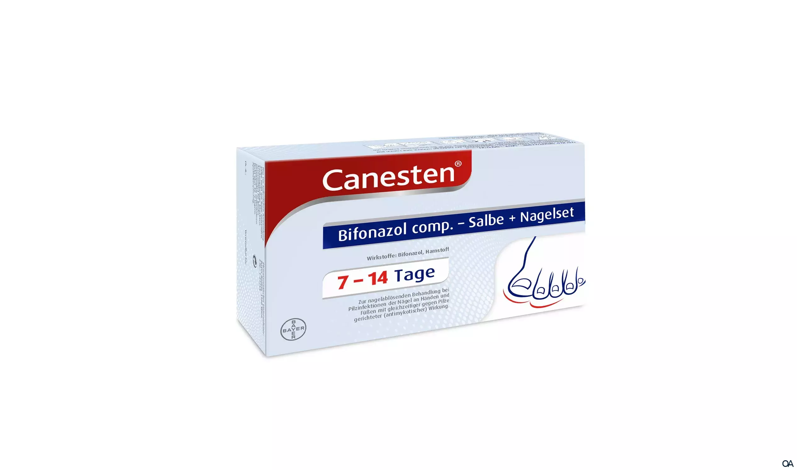 Canesten® Bifonazol comp. – Salbe + Nagelset