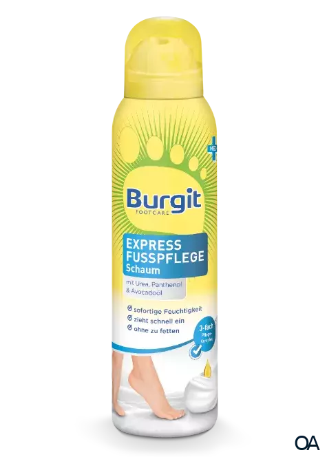 Burgit Footcare Express Fußpflege Schaum