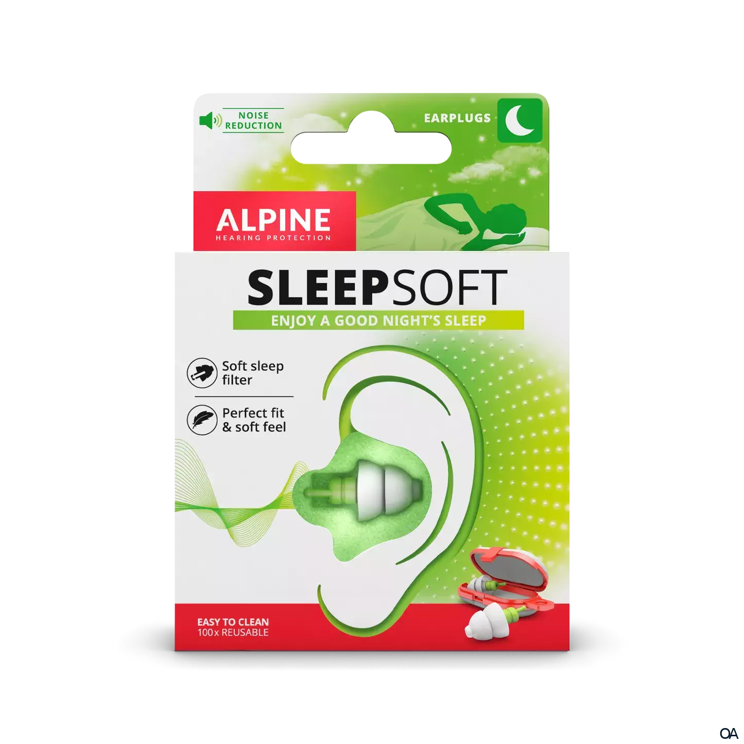 ALPINE Hearing Protection SleepSoft Ohrstöpsel