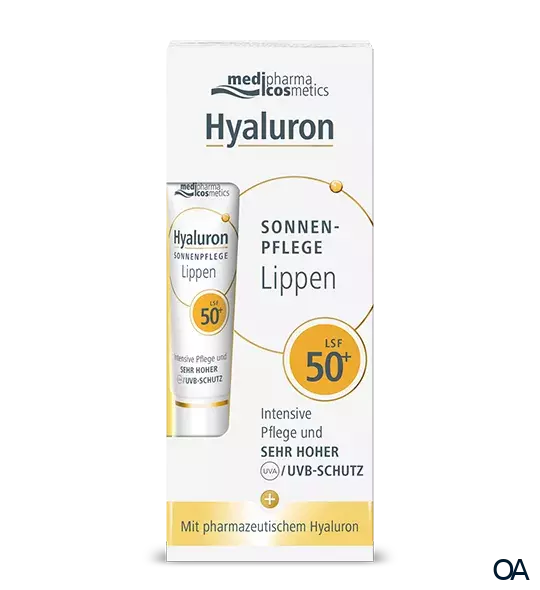 medipharma cosmetics Hyaluron Sonnenpflege Lippen LSF 50+