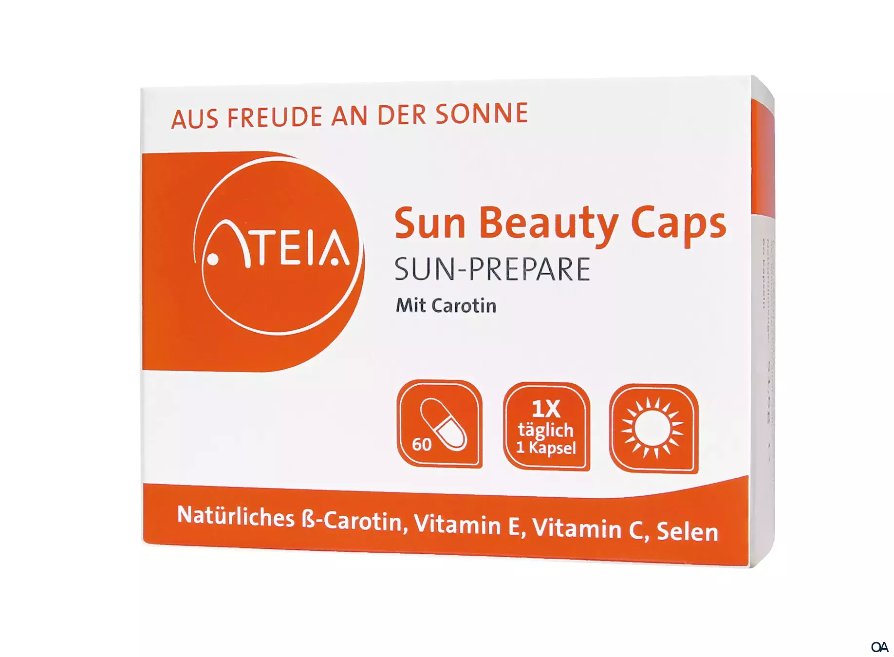 ATEIA® SUN BEAUTY CAPS mit Carotin