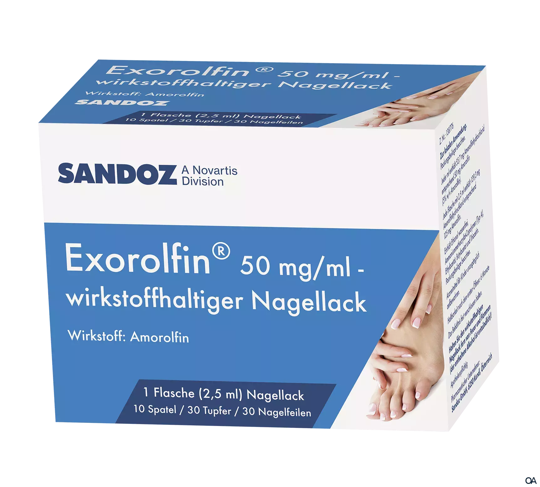 Exorolfin® 50 mg/ml wirkstoffhaltiger Nagellack