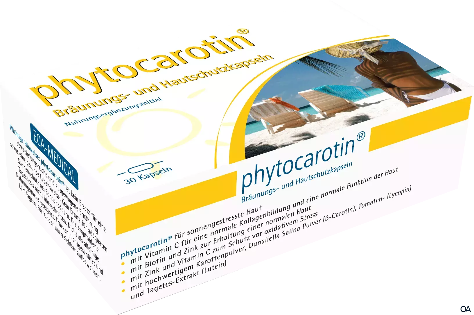 phytocarotin® Bräunungs- und Hautschutzkapseln