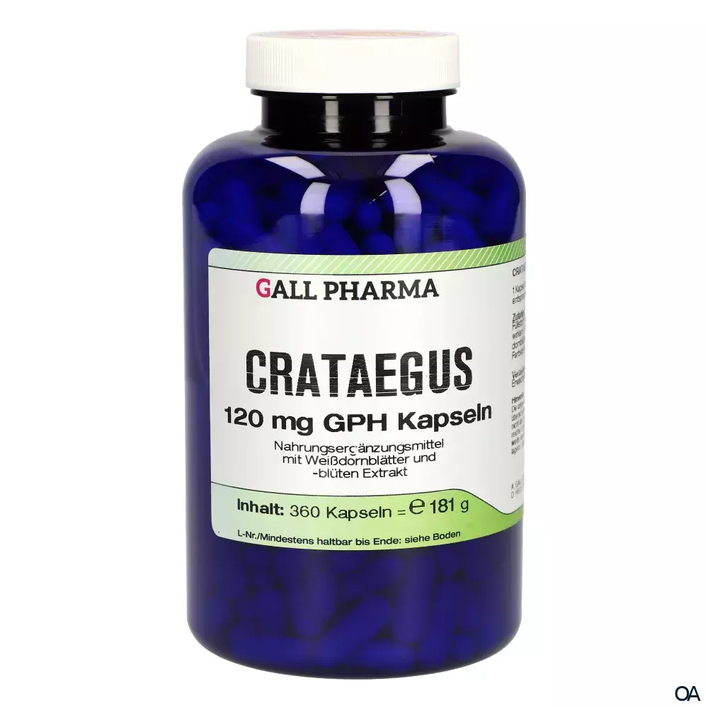 Gall Pharma Crataegus 120 mg Kapseln