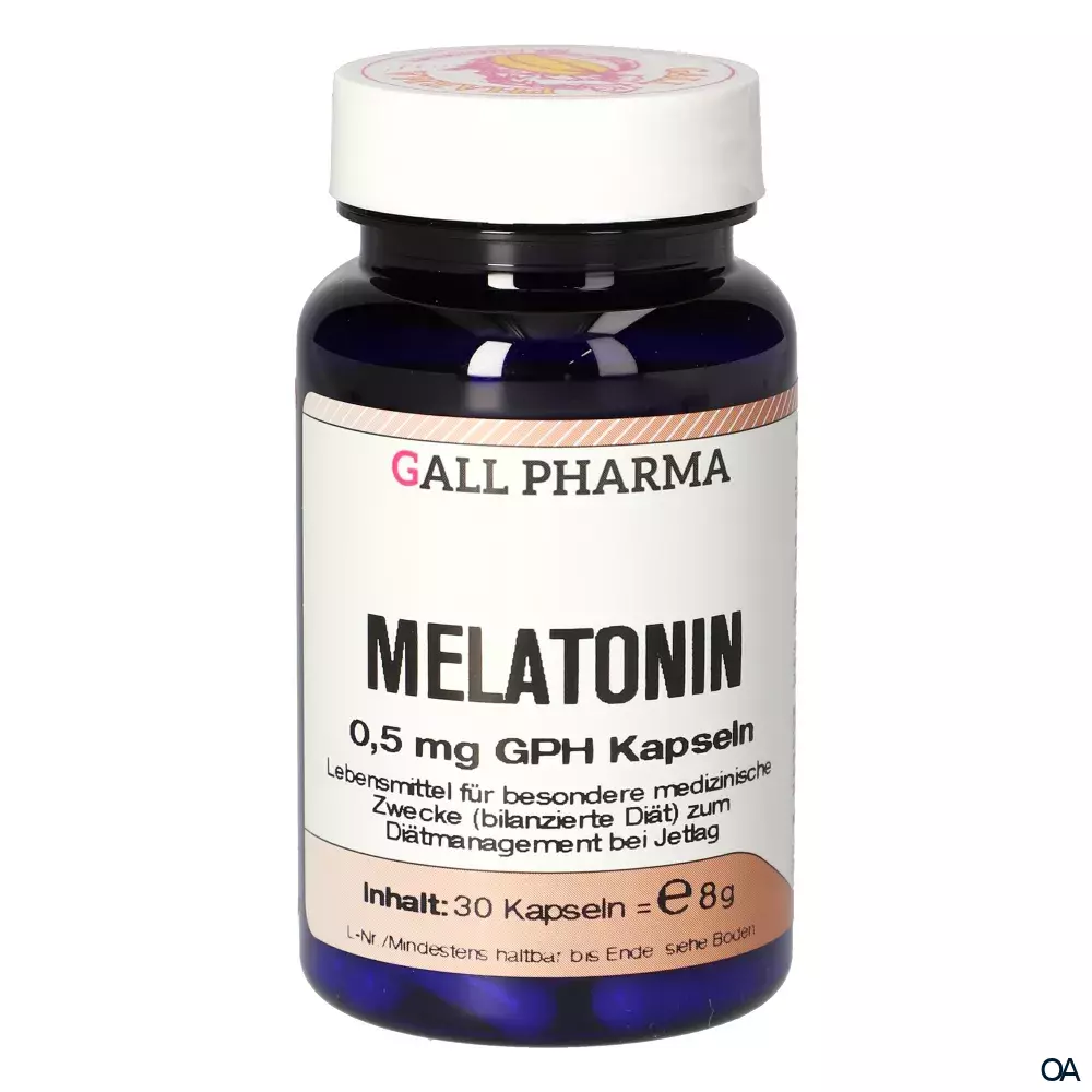 GPH Melatonin 0,5mg Kapseln