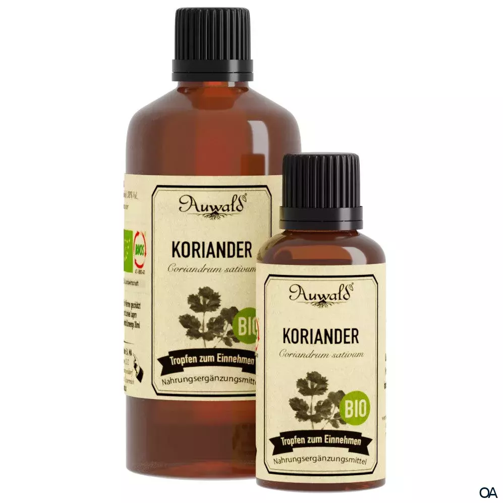 Auwald® Koriander - BIO Tropfen (Auszug, Extrakt, Essenz)