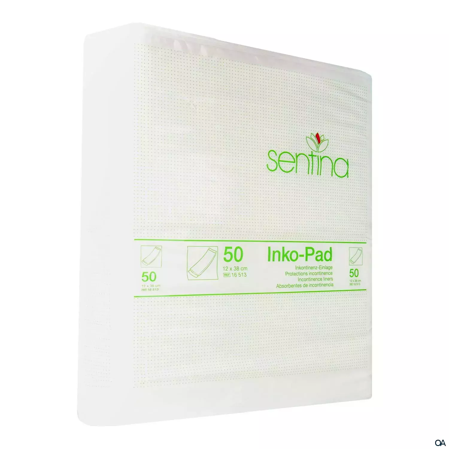 Sentina® Inko Pad Einmaleinlagen unsteril, 12 x 38 cm