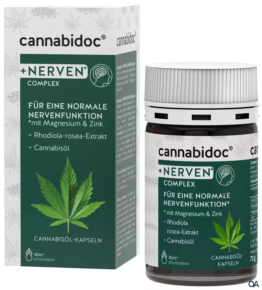 cannabidoc® + Nerven* Complex Kapseln