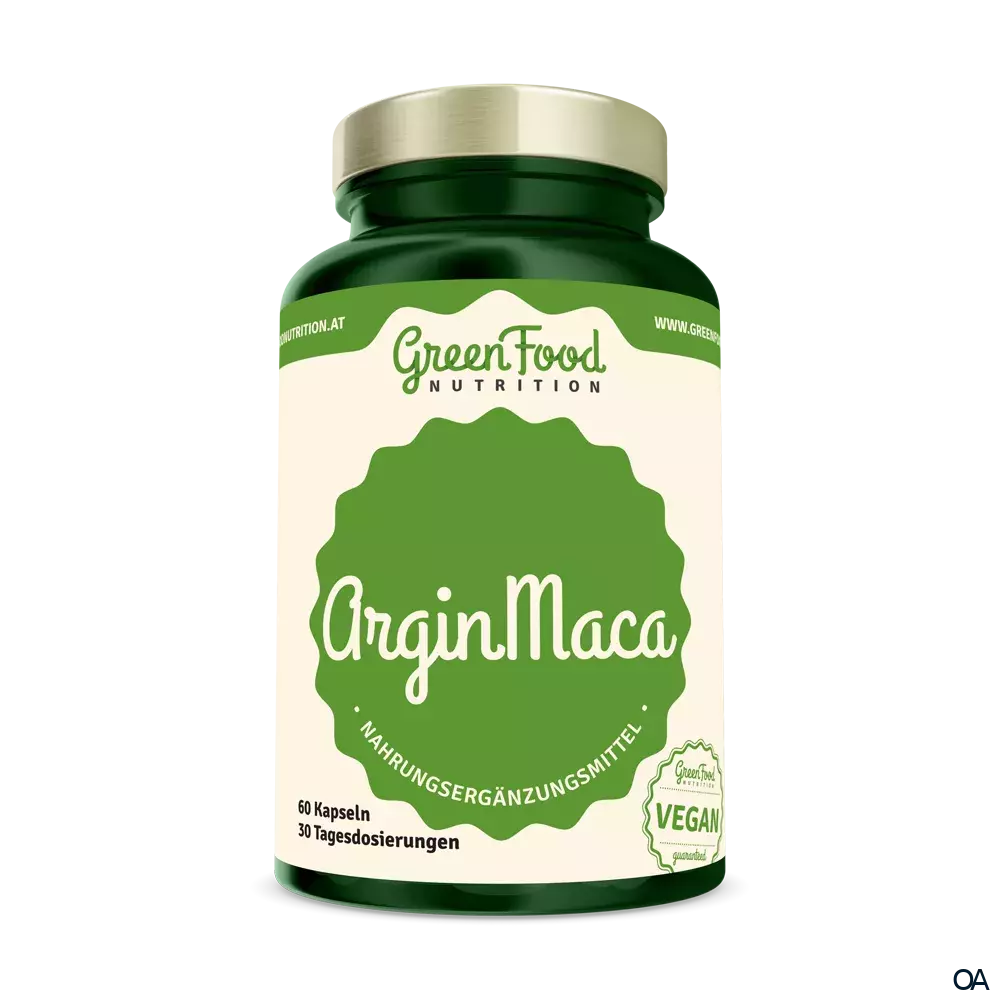 GreenFood Nutrition ArginMaca Kapseln