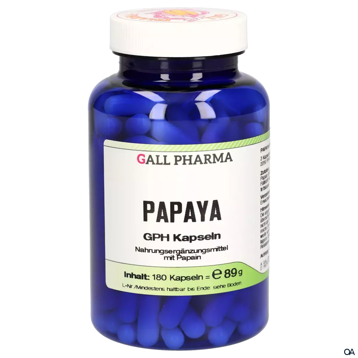 Gall Pharma Papaya Kapseln