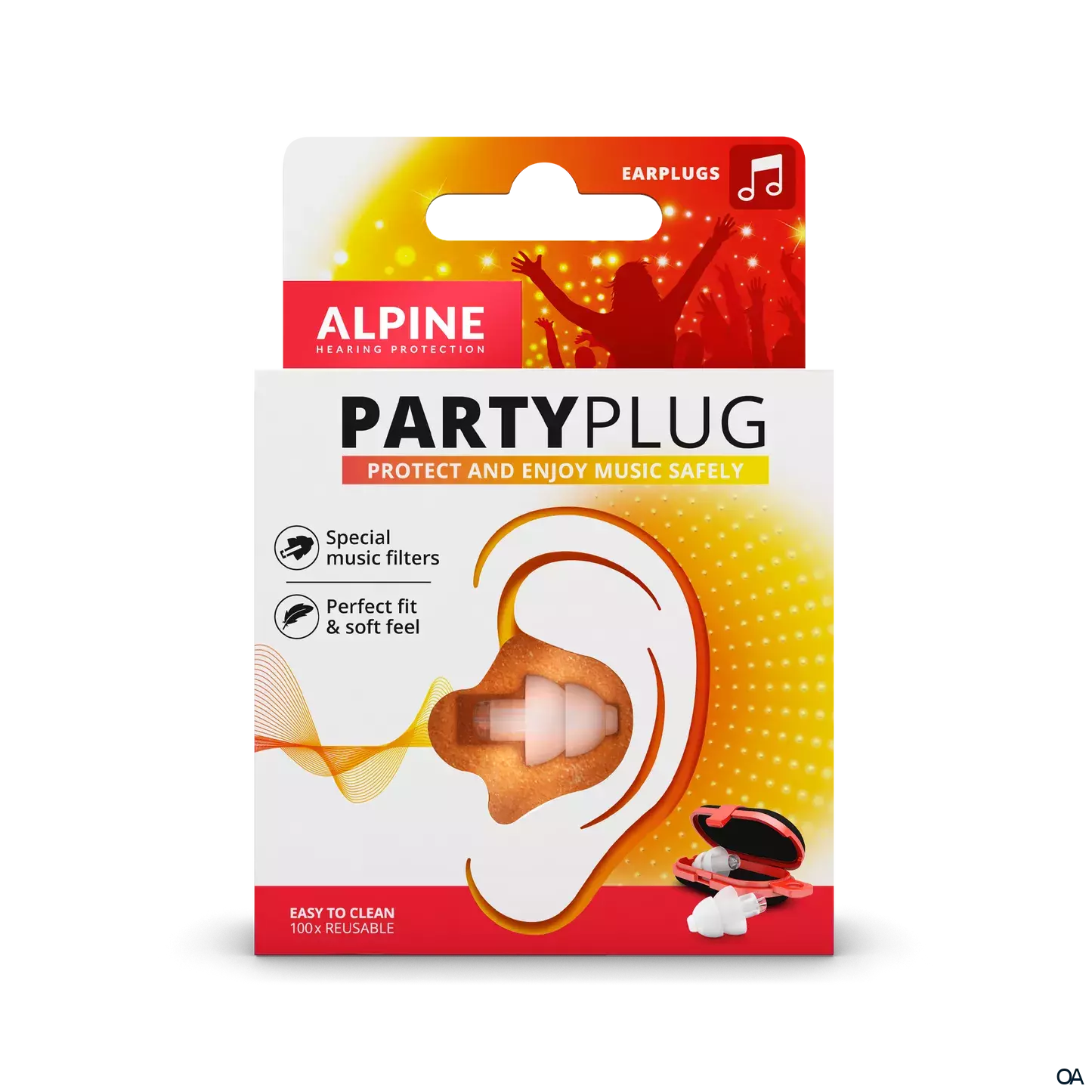 ALPINE Hearing Protection PartyPlug Ohrstöpsel