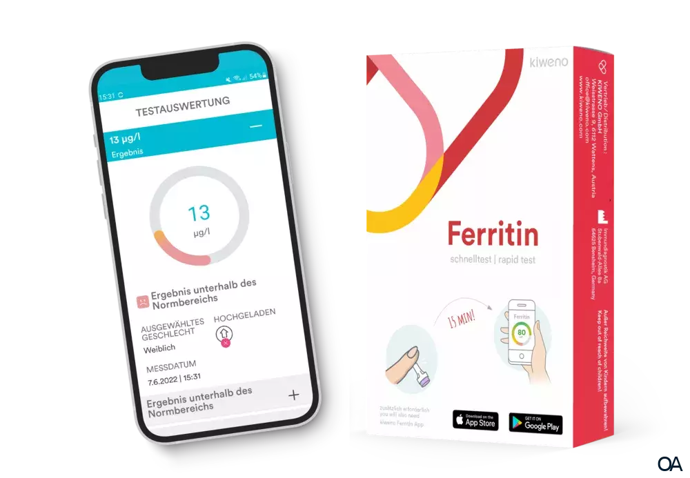 kiweno Ferritin Schnelltest