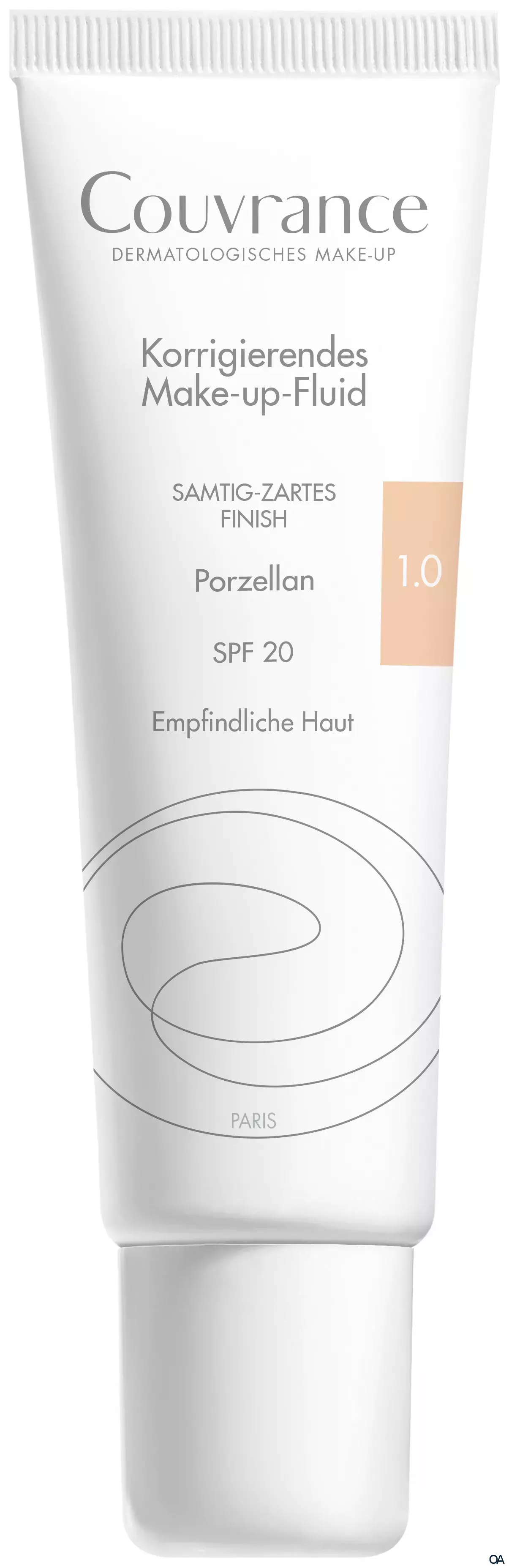 Avène Couvrance korrigierendes Make-up Fluid 1.0 Porzellan SPF 20