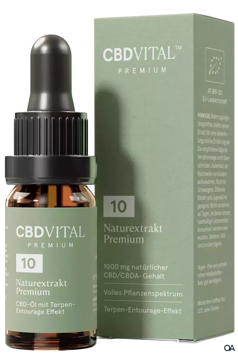 CBD VITAL Naturextrakt Premium Öl 10%