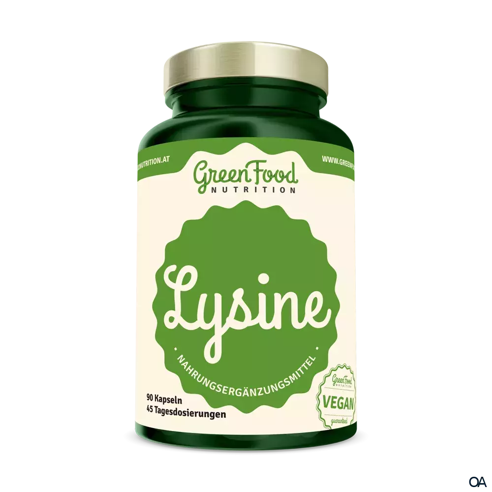 GreenFood Nutrition Lysin Kapseln