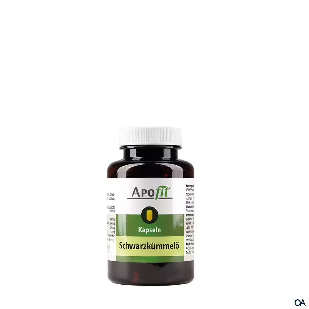 APOfit Schwarzkümmelöl 500 mg Kapseln