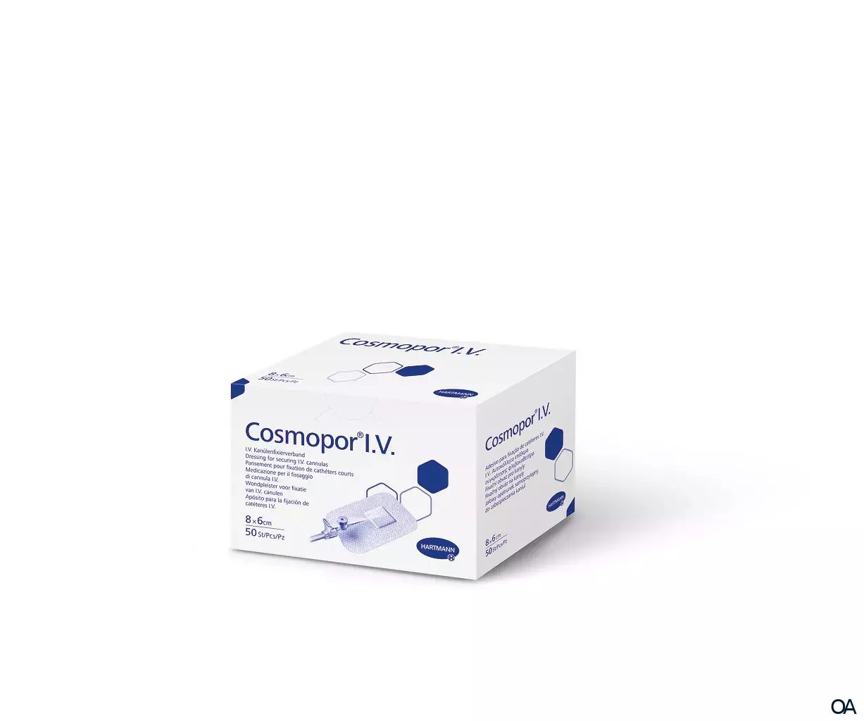 Cosmopor® I.V. Kanülenfixierverband 6 x 8 cm