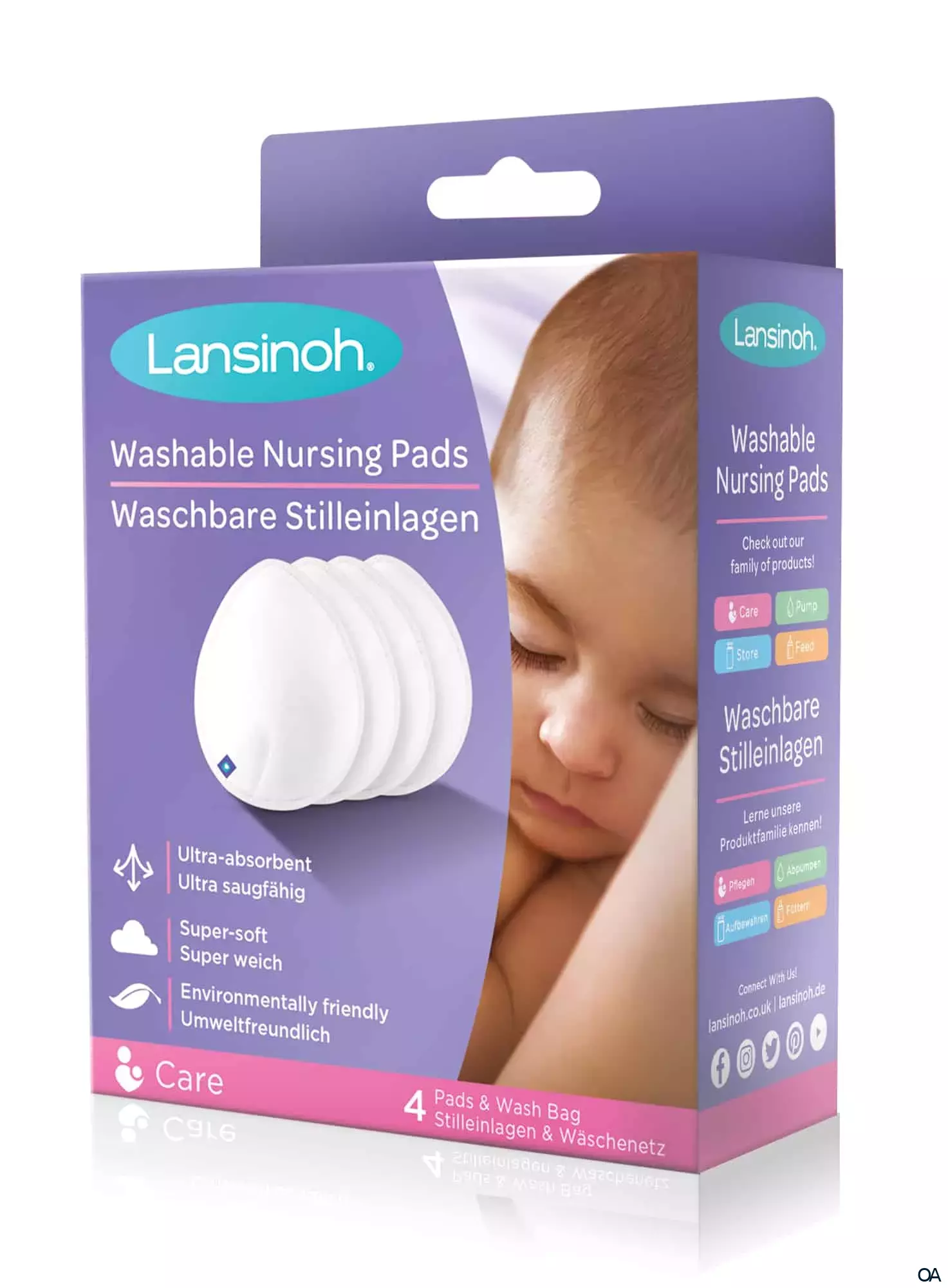 Lansinoh® Waschbare Stilleinlagen