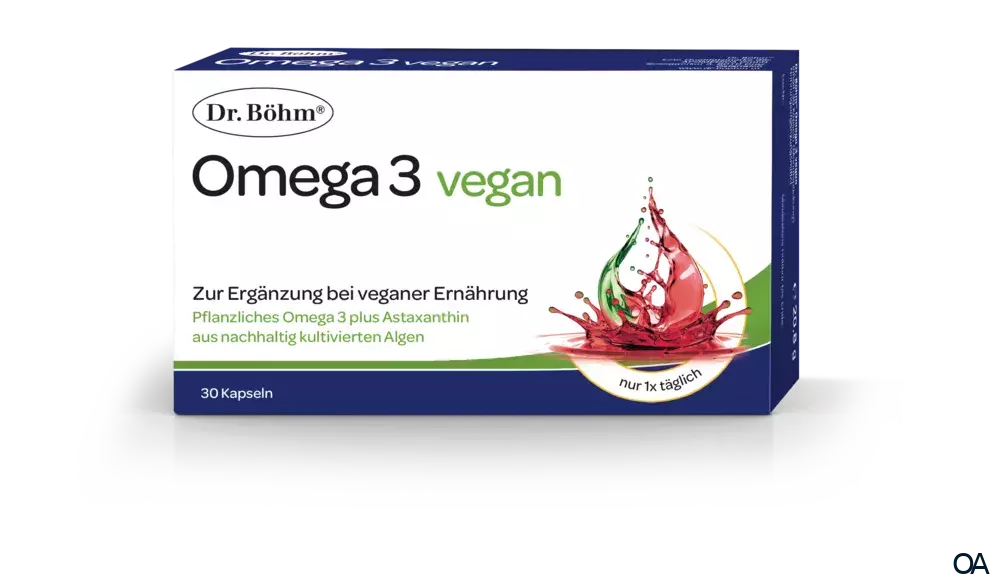 Dr. Böhm® Omega 3 vegan Kapseln