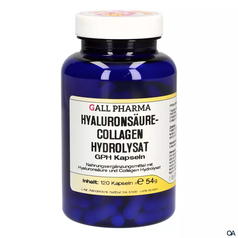 Gall Pharma Hyaluronsäure-Collagen Hydrolysat Kapseln