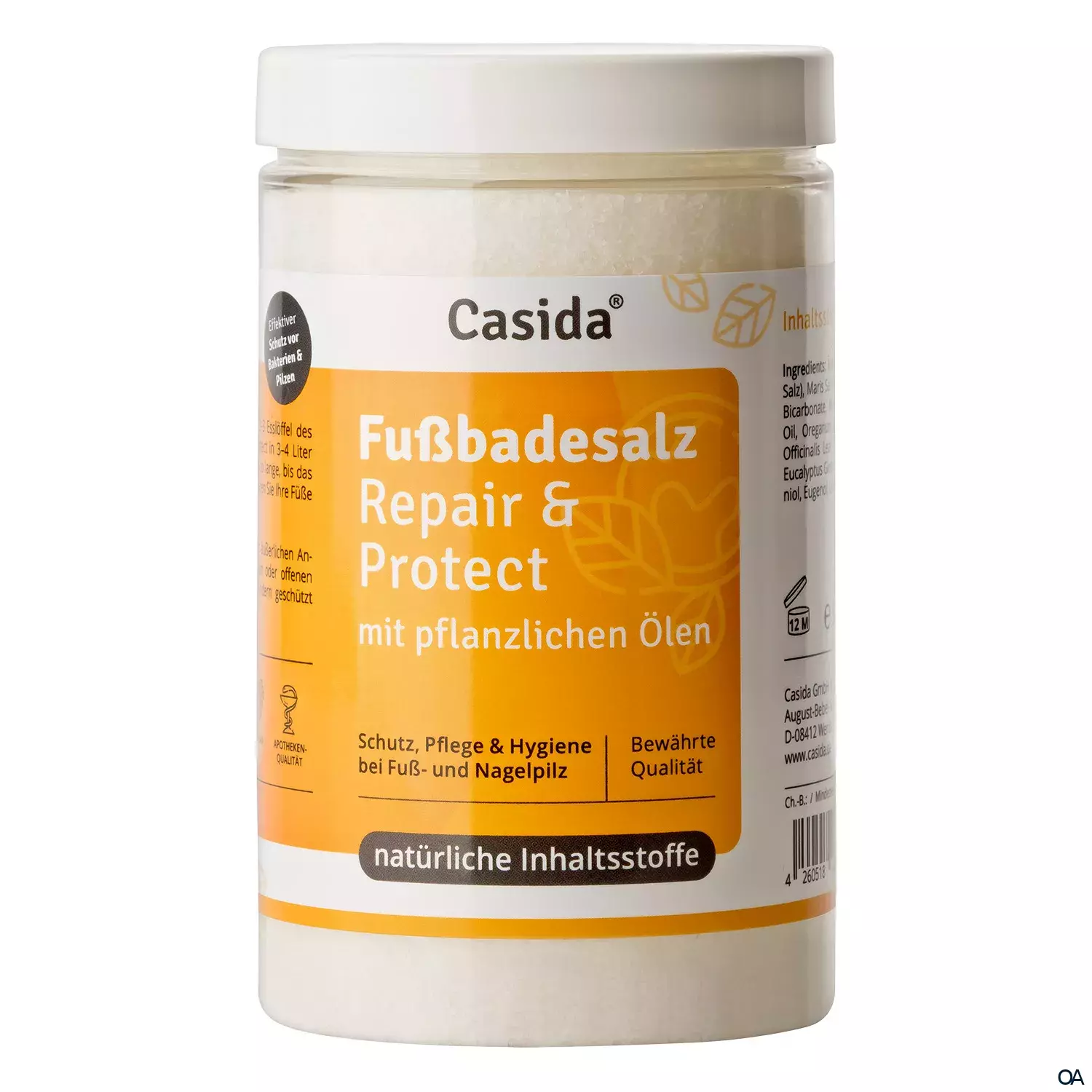 Casida Fußbadesalz Repair & Protect