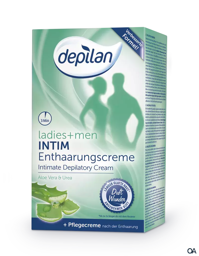 depilan Ladies + Men INTIM Enthaarungscreme