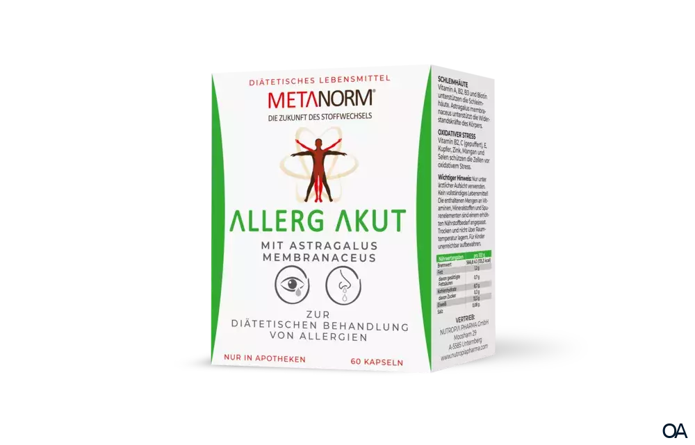 METANORM® ALLERG AKUT Kapseln