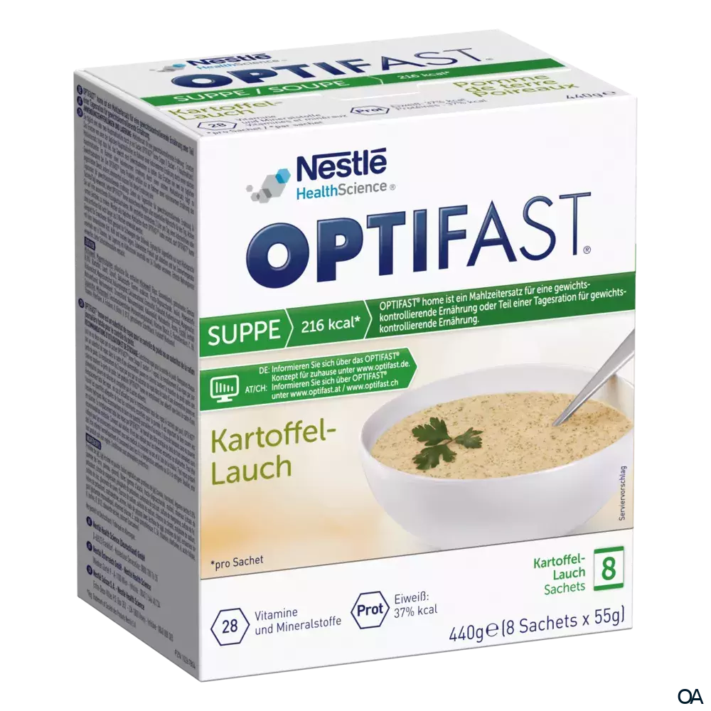 OPTIFAST® Suppe Kartoffel-Lauch 8x55g