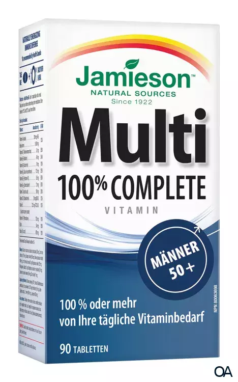 Jamieson Multi Complete Men 50+ Tabletten