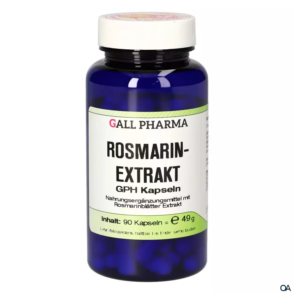 Gall Pharma Rosmarinextrakt Kapseln