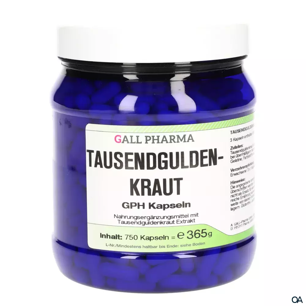 Gall Pharma Tausendguldenkraut Kapseln