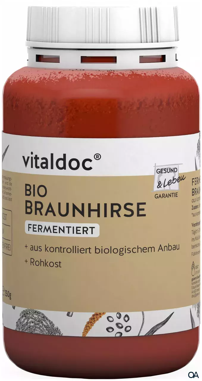 vitaldoc® BIO Braunhirse, frischgekeimt