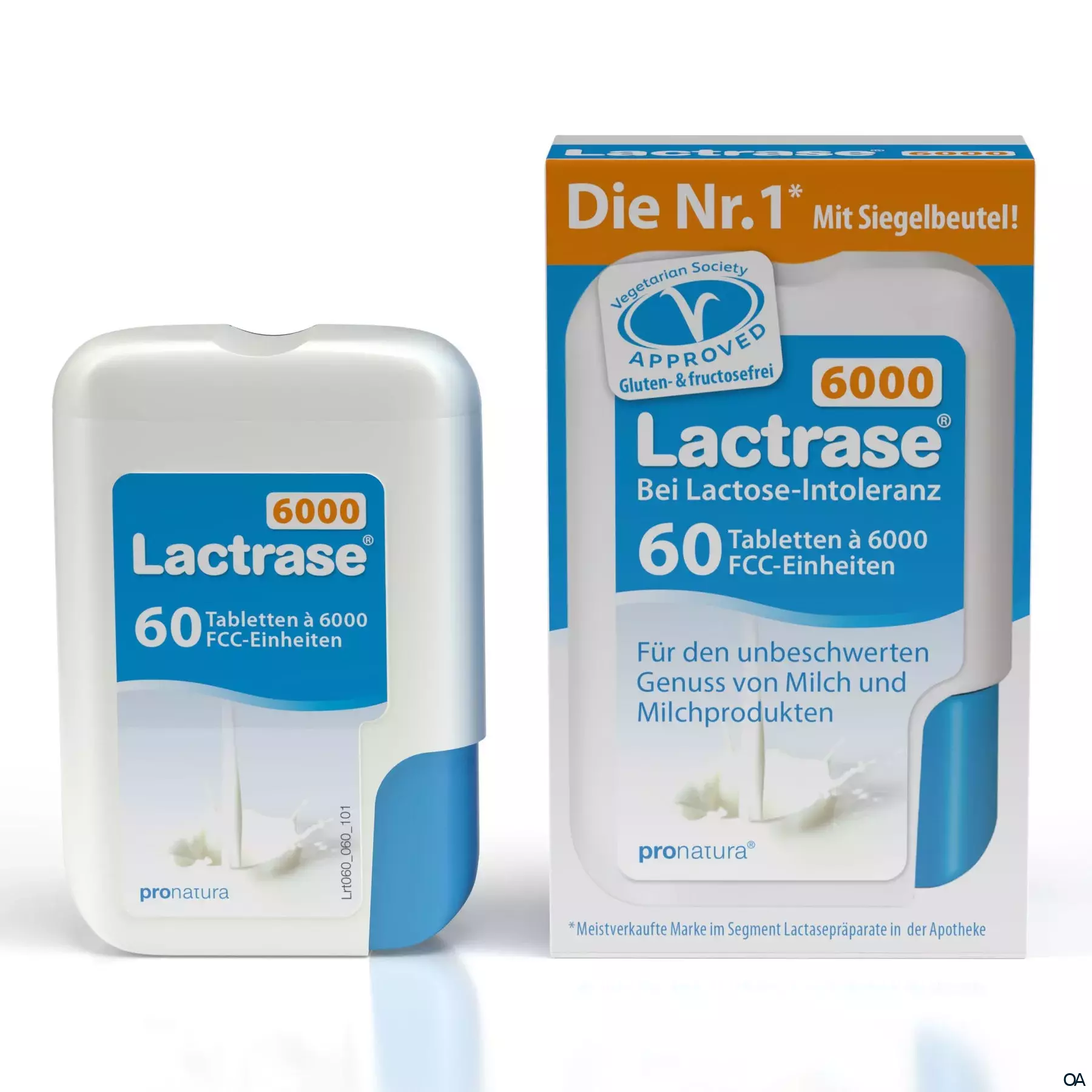 Lactrase® 6000 FCC Tabletten Spender