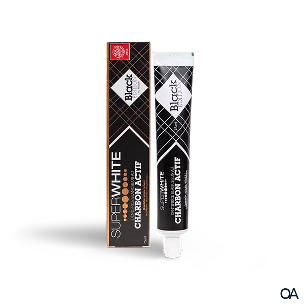 Zahncreme Superwhite Black Edition