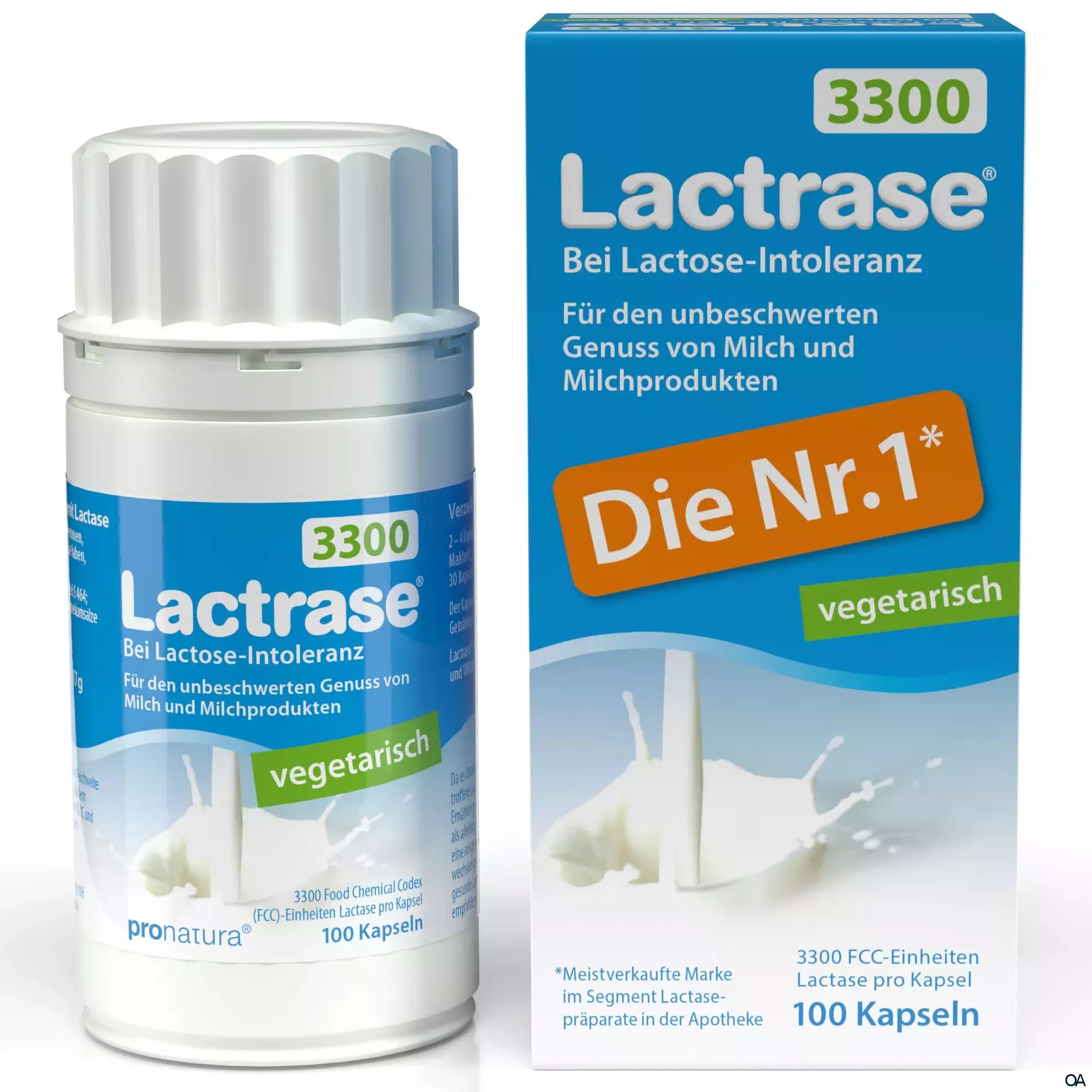 Lactrase® 3300 FCC Kapseln vegetarisch