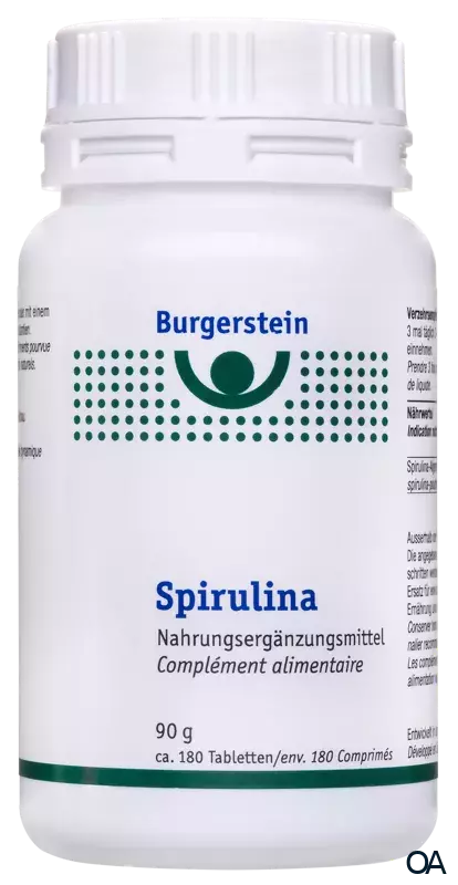 Burgerstein Spirulina Tabletten