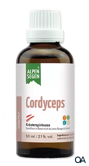 Alpensegen Cordyceps Kräuterspirituose