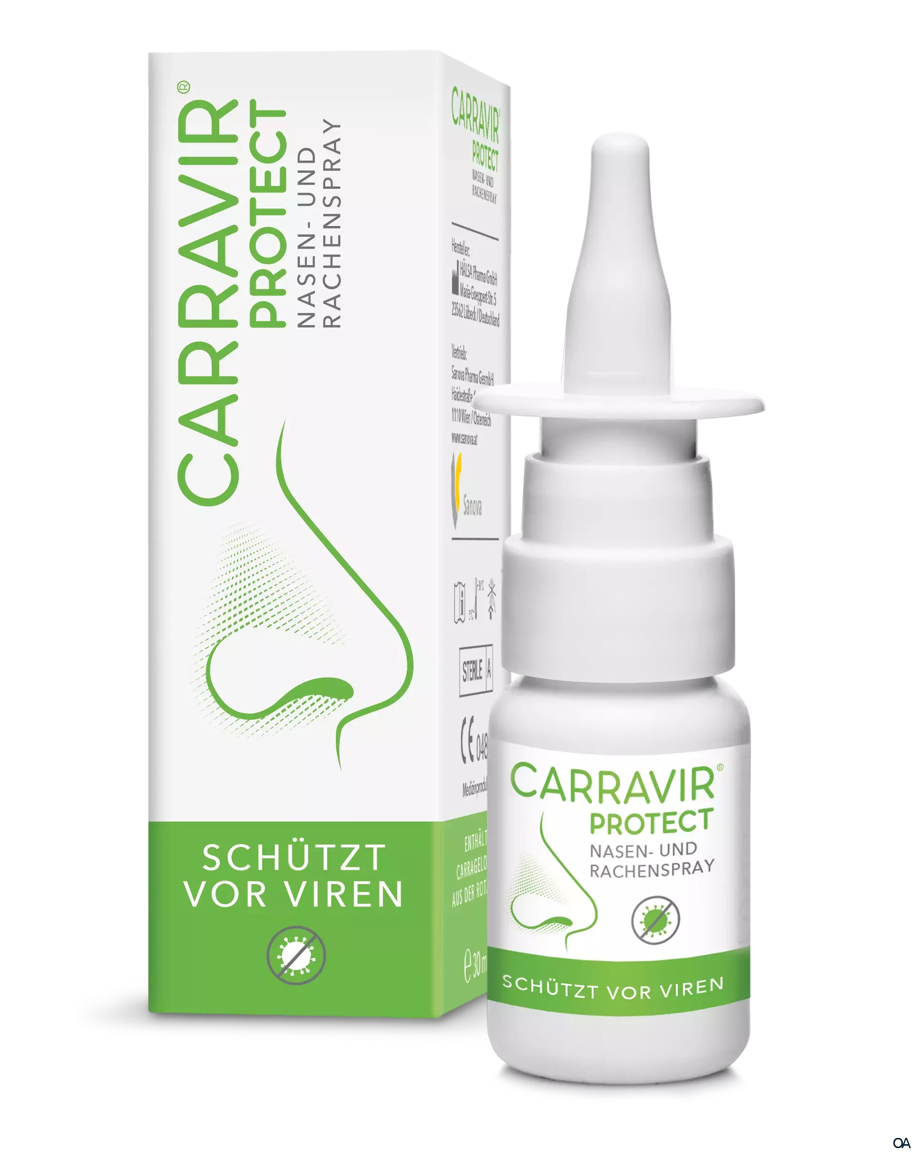 Carravir® Protect Nasen- und Rachenspray