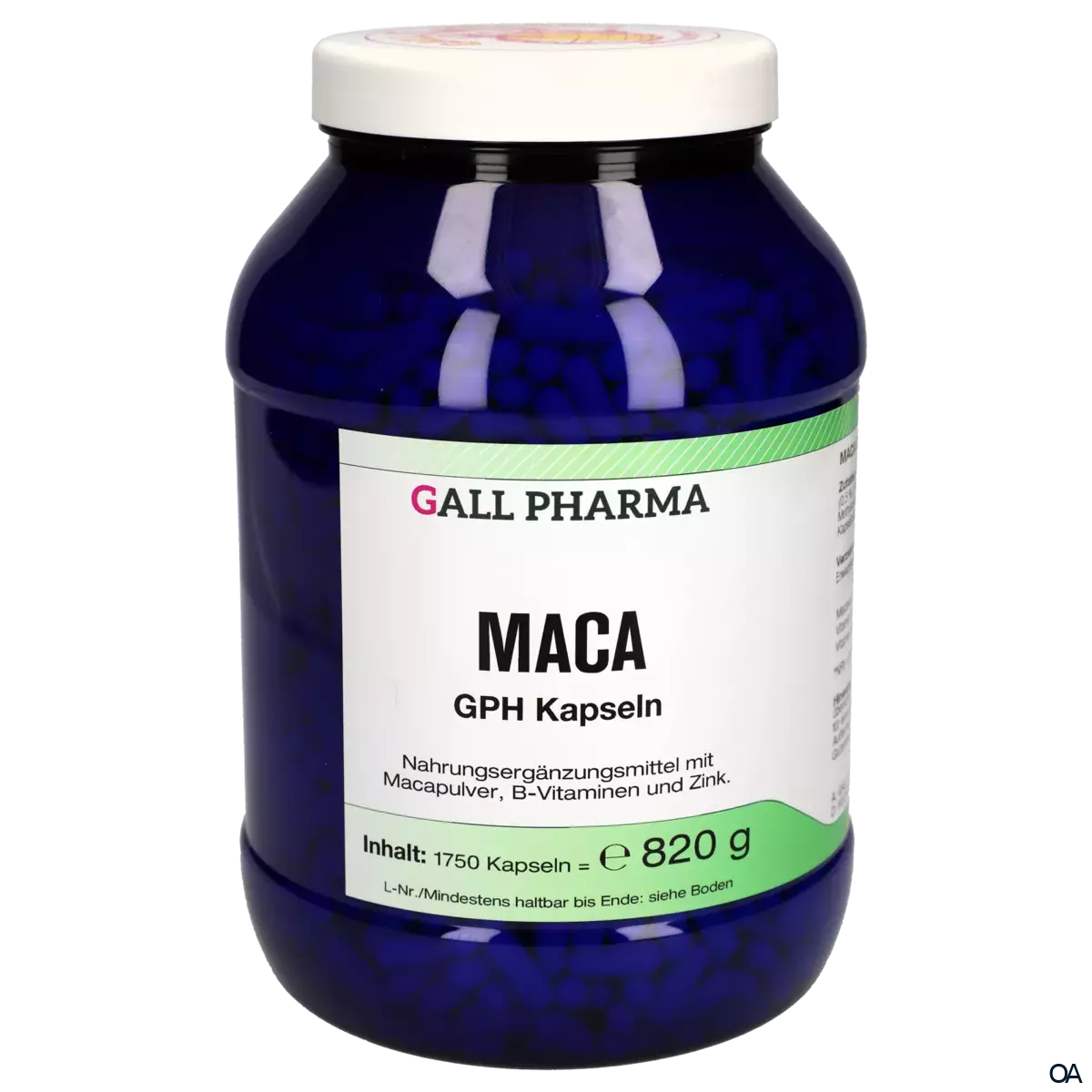 Gall Pharma Maca Kapseln