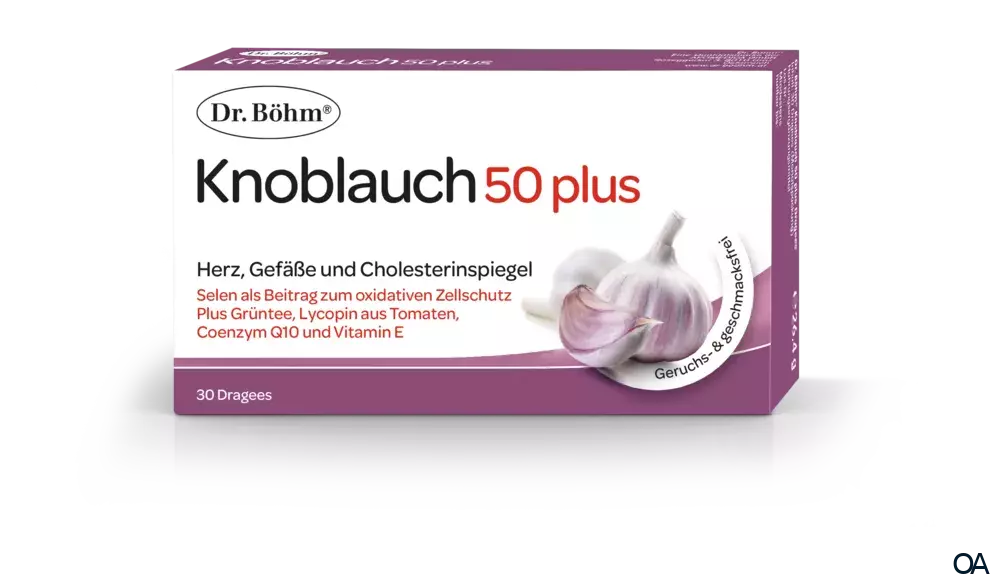 Dr. Böhm® Knoblauch 50 plus Dragees