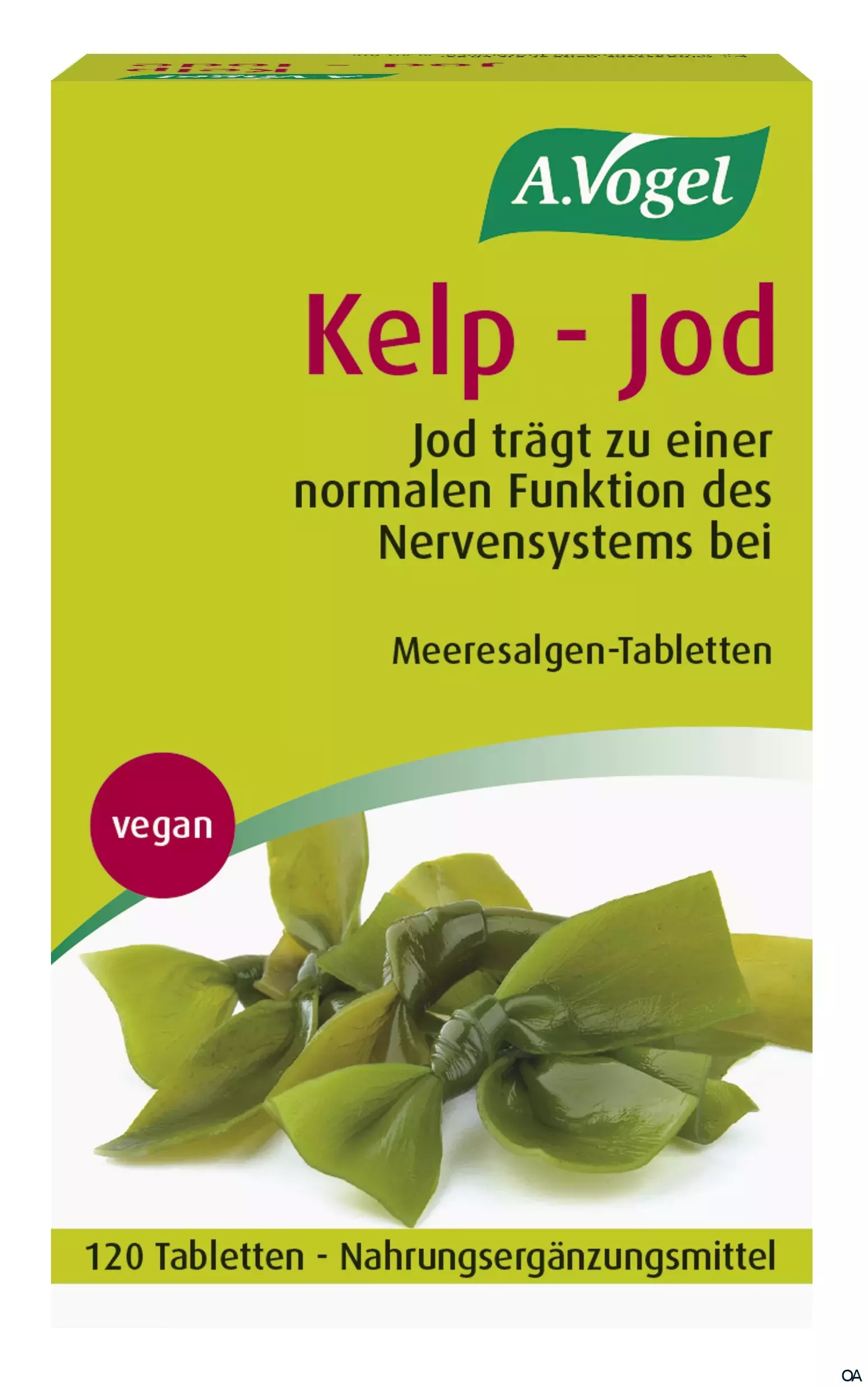 A.Vogel Kelp-Jod Meeresalgen Tabletten