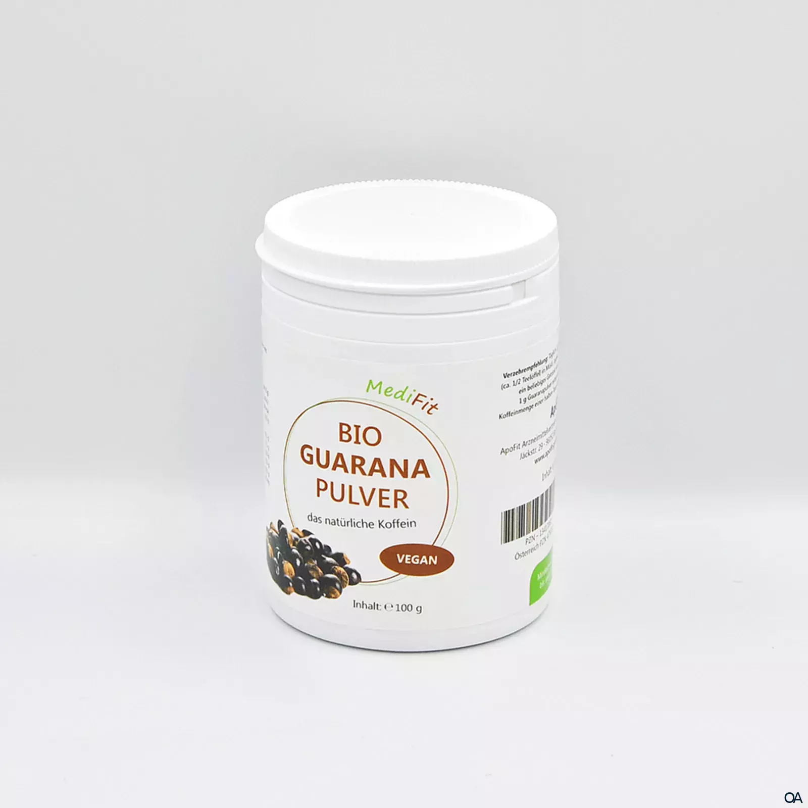 MediFit Bio Guarana Pulver