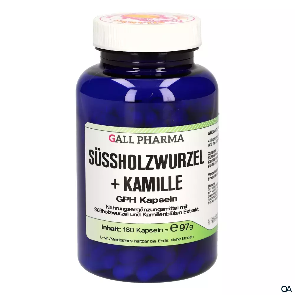 Gall Pharma Süßholzwurzel + Kamille Kapseln