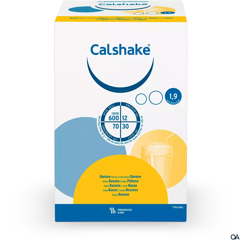 Calshake® Banane 7 x 87g Sachets