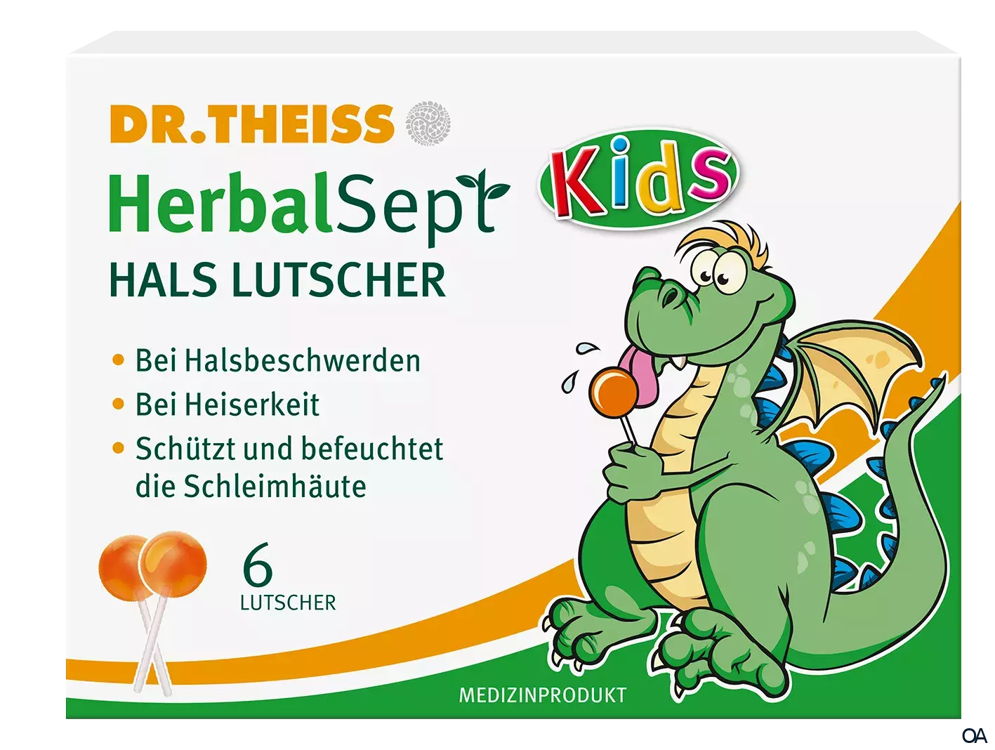 Dr. Theiss HerbalSept Hals Lutscher Kids