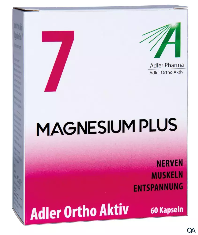 Adler Ortho Aktiv Nr. 7 Magnesium Plus Kapseln