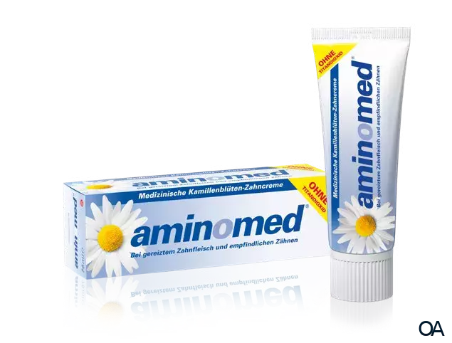 aminomed® Medizinische Kamillenblüten-Zahncreme