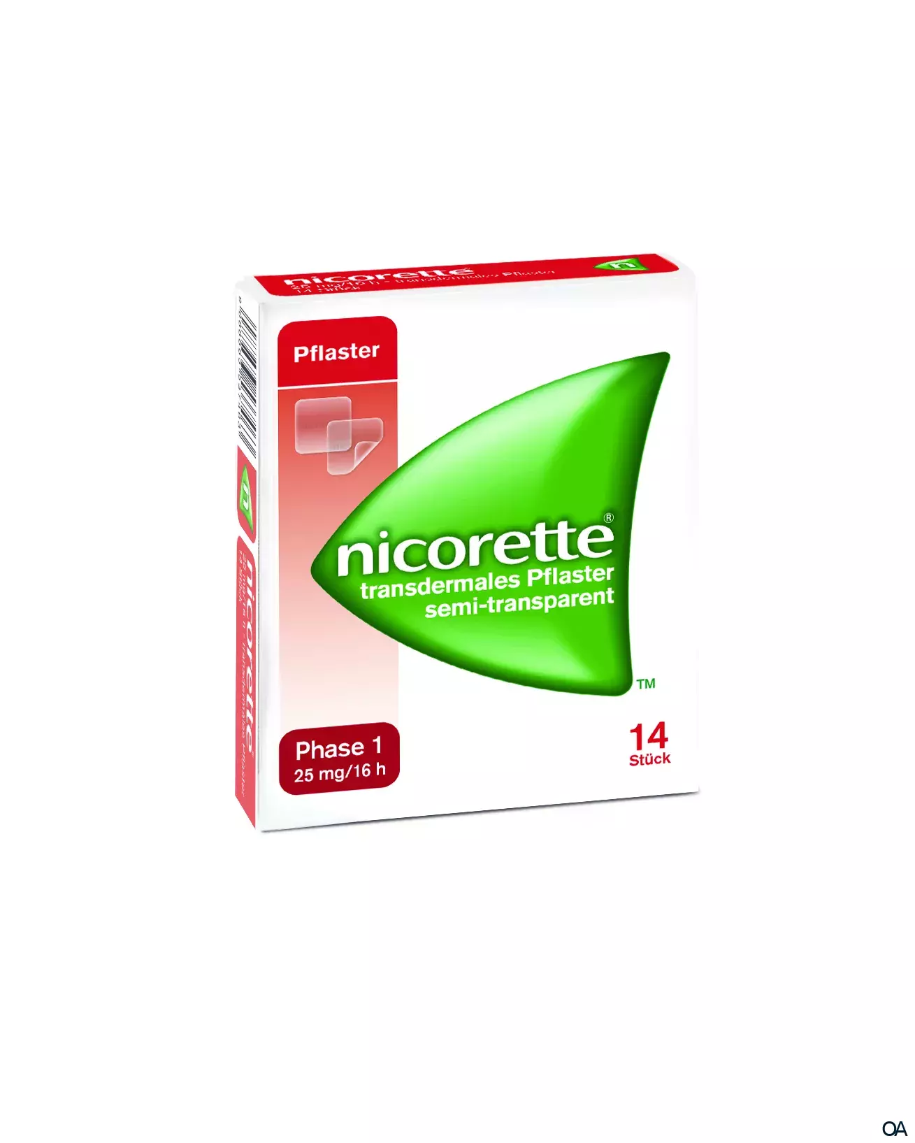 Nicorette 25 mg/16 h – transdermales Pflaster